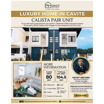 Calista Pair Unit